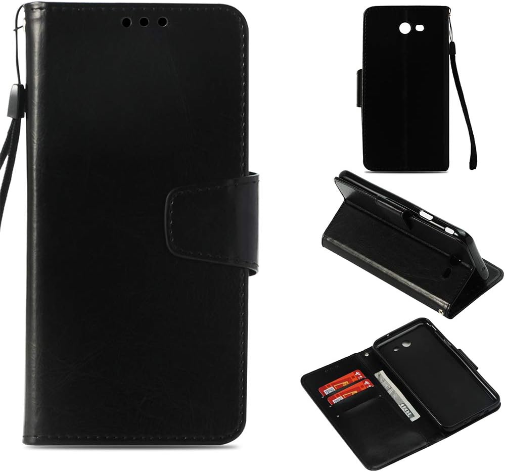 Wallet Case for Samsung Galaxy A02 Case,Voanice PU Leather Wallet Case with Credit Card Slots Holder Kickstand Magnetic Wrist Strap Shockproof Protective Flip Cover +Stylus for Samsung A02-Butterfly