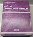 Federal Criminal Code and Rules, 2014 Revised ed.