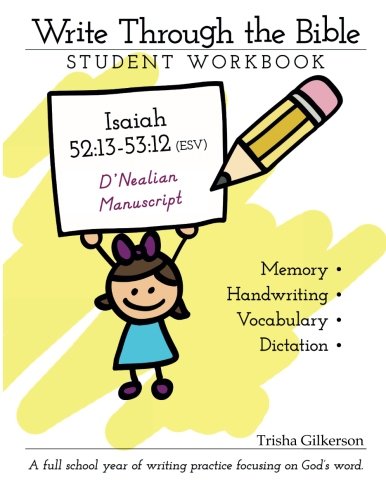 Write Through the Bible: Isaiah 52:13 - 53:12 ESV Manuscript