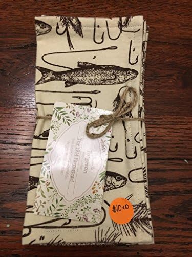 Fishing Wipekins (Four Fabric Lunchbox Napkins)