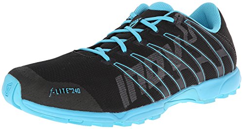 Inov-8 Women's F-Lite 240 (S) Cross-Training Shoe,Raven/Blue,9 E US