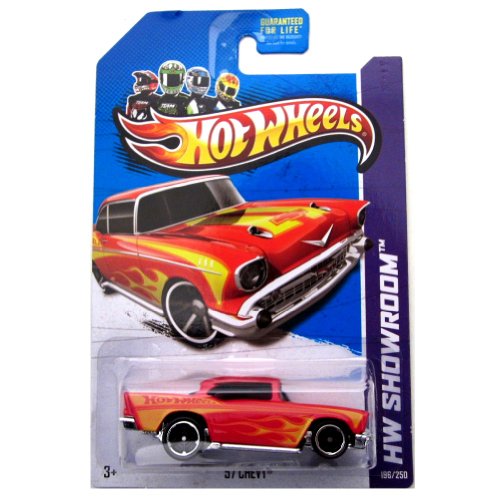 57 Chevy 13 Hot Wheels 196/250 (Red) Vehicle