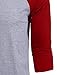 NE PEOPLE 3/4 Sleeve Baseball Tshirt Raglan Jersey Shirt