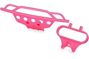 Traxxas 5835P Bumper, Front/Bumper Mount, Front (Pink)