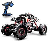 Geekper Geekper 1: 16 2.4Ghz Electric RC Car Off Road Remote Control RTR Buggy 4WD High Speed Monster Truck, Red and Black