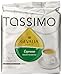 Tassimo Gevalia Espresso Decaf Extra Bold Dark Roast Coffee T-Discs for Tassimo Single Cup Home Brewing Systems (16 ct Pack)