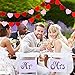 Tatuo Sets Valentine Heart Garlands Decorations Felt Heart Banner Hanging Decorations for Valentines Holiday Wedding Party Birthday Supplies(4)