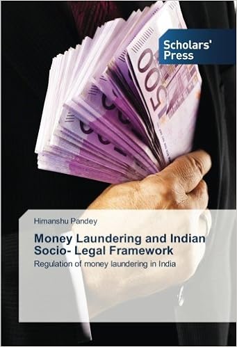 Money Laundering And Indian Socio Legal Framework Regulation Of Money Laundering In India Pandey Himanshu Amazon Com Books