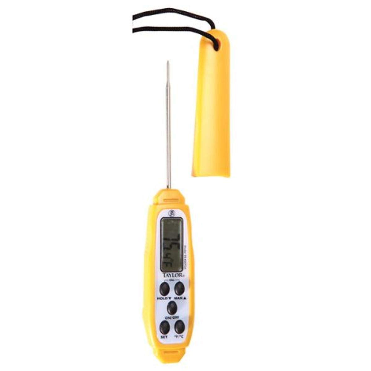 Taylor 9848E Pen Style Safe-T-Guard Reduced-Tip Digital Pocket Thermometer: Industrial & Scientific