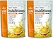 InstaKetones® 11.7g GoBHB® Per Scoop +Organic Caffeine (Orange Burst) (2 Pack) (+Caffeine) (60 Servings) Exogenous Ketones