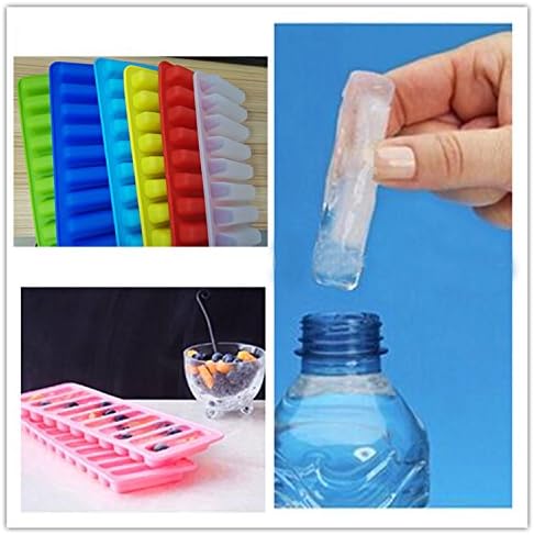 Uniqoutlet Ice Cube Tray with Silicon Stick