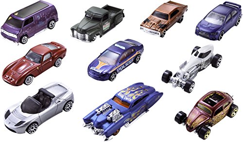 Hot Wheels 10 Car Pack (Styles May Vary)