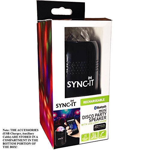 SYNC-IT-Bluetooth-Portable-Wireless-Party-Speaker-With-Disco-Light-Show-Full-USB-Connectivity-Multi-Colored-LED-Lights-Little-Speaker-Big-Sound