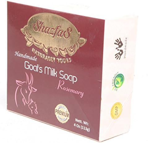 Goat Milk Whitening Soap-Natural Lightener Formula With Coconut Oil,For Smooth And Soft Skin, Skin Tone Correction & Dark Spots Elimination Combo (Rosemary and Tea Tree)