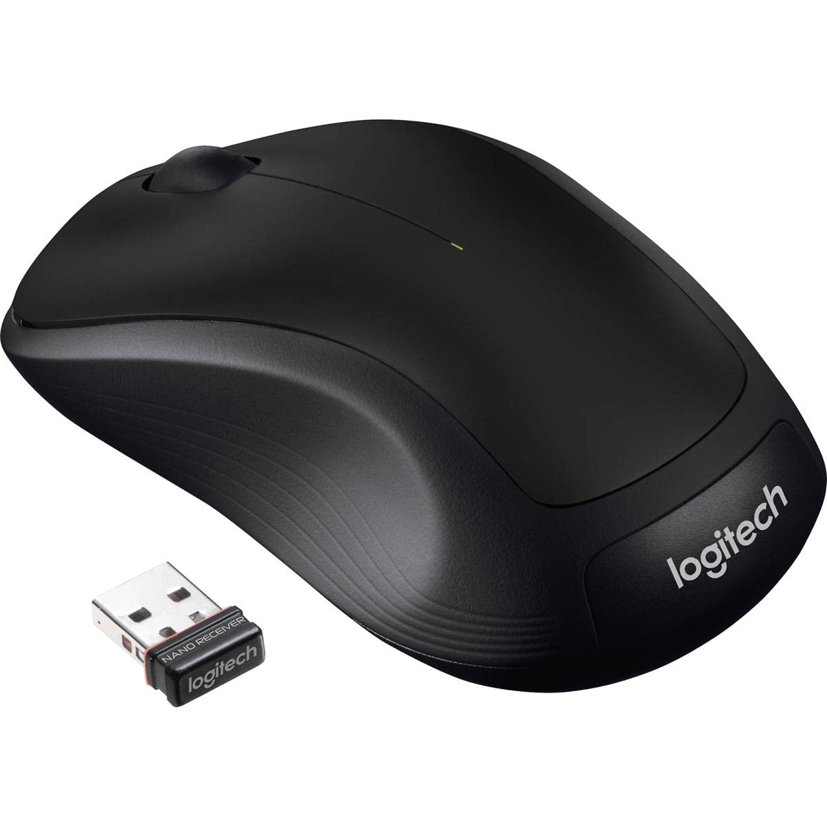 Logitech M310 Wireless Optical Mice - With USB Nano Receiver Black (Renewed)