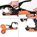 FUNTECK Plant Tying Machine to Tie Tomatoes Peppers and Cucumbers Quickly and Easily, Great for Gardeners Farmers, Including Spare Parts, Tapes and Staples, Green