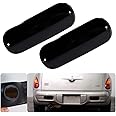 Smoked Lens Black housing kit Compatible With 2001 2002 2003 2004 2005 Chrysler PT Cruiser Replace OEM Backup Tail Brake Cover & Rear Fog housing