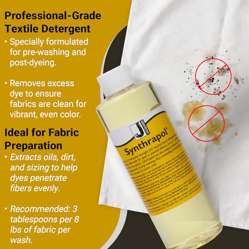 Jacquard Synthrapol 8 fl oz Laundry Detergent pH Neutral bundled scoops photo 10