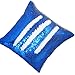16 with Insert Mermaid Flip Sequin Pillow That Changes Color Reversible Pillow with Sequins Perfect Color Changing Throw Pillow Square for Home Decor Blue White
