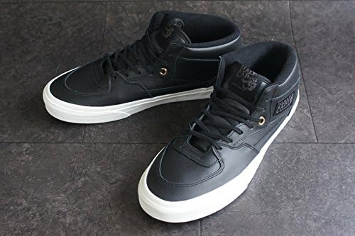 Amazon 新入荷 Vans ヴァンズ バンズhalf Cab Dx ハーフキャブデラックス Leather Black Gold レザー ブラック ゴールドレディース メンズ 靴 ローカット 黒 本革 白 スケート スケボー 即納 Mens Us9 約27cm シューズ バッグ