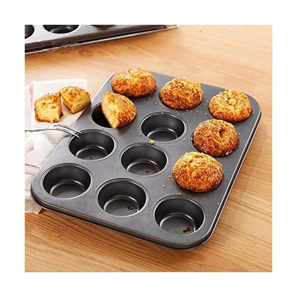 ShellStone-8-Piece-Non-Stick-Bakeware-Set-Baking-Set-with-Muffin-Tray-Oven-Tray-Cake-Pan-Loaf-Pan-Spring-Form-Cake-Tin 8-Piece Non Stick Bakeware Set Baking Set- with Muffin Tray, Oven Tray, Cake Pan, Loaf Pan & Spring Form Cake Tin