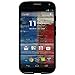 Amzer AMZ96114 Pudding Soft Gel TPU Skin Fit Case Cover for Motorola Moto X XT1053 XT1055 XT1058 XT1056 XT1060 - Retail Packaging - Black