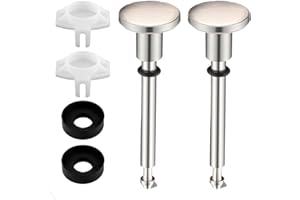 Lymizhuo 2 Set Tub Spout Diverter Repair Kit,2 Diverter Valve Stems,2 Seals & Diverter Gates, Universal Shower Diverter Repla