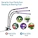 Three Head LED Grow Light Balleen.E 27W Clip On Plant Grow Lamp Lights Bulb with 360° Adjustable Gooseneck and Separated on/off Switch for Indoor Plants Herb Succulents Greenhouse Office 2018 Upgraded