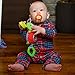 Infant Toys for Girls and Boys - Newborn Crib Toys - Car seat toys - Baby Stroller Toys - Travel Activity Toys with Teether and Clip - by Macik
