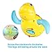 Zooawa [6 Pcs] Baby Bath Toy, Swimming Floating Turtle Bathtub Wind-up Toddler Toys Summer Pool Water Bath Fun Time Cute Sets,Eco-Friendly Material, 3 Colors - Blue, Orange, Green