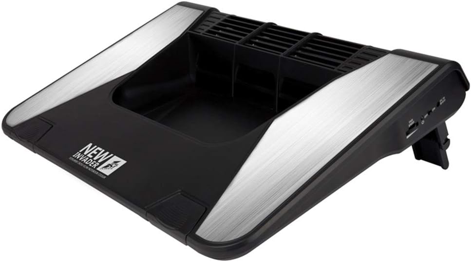 QUD Laptop Cooling Pad Fanless High Airflow Gaming Laptop Cooling Pad Adjustable Wind Speed Notebook Cooler Generally Cool Down 10-20 ℃ 20/3/17
