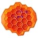 Wholeport Honeycomb Cake Molds for Kids 17-Hole Silicone Baking Cake Mold Bakeware