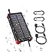 [Quick Charge] OUTXE 20000mAh IP67 Waterproof Solar Phone Charger (Dual Input 4A) Rugged Power Bank with Flashlight