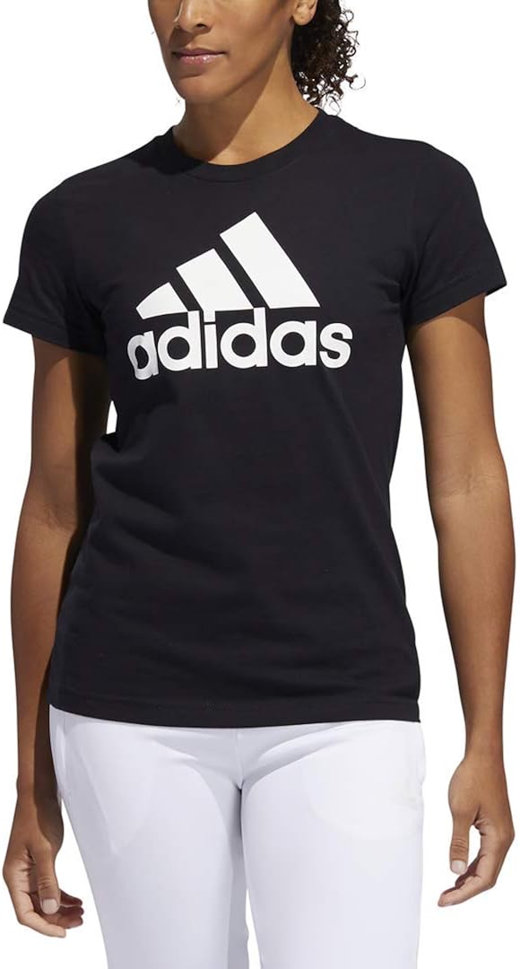 adidas Women's Must Haves Badge of Sport Tee: Clothing