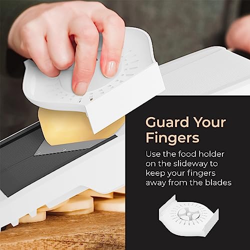 Mueller VPro 5Blade Mandoline Slicer for Kitchen, Adjustable with