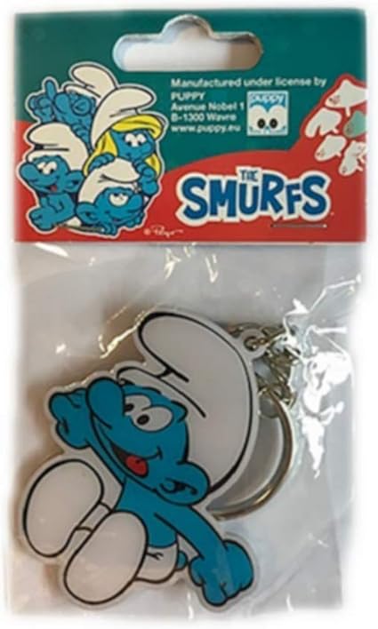 Porte Cles De Collection Puppy Les Schtroumpfs Schtroumpf Heureux Amazon Fr Cuisine Maison