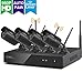 xmartO-Expandable, Wireless Security Camera System, Auto-Pair 8 Channel 960p HD Surveillance NVR with 4X 960p HD Outdoor Wireless IP Cameras, 80ft IR, Dream Liner, Built-in Router, No HDD