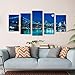 Transer Modern Artwork Wall Art Painting Canvas Painting Wall Paintings Decorative Paintings For Living Room Bedroom 40/50/60cm (Multicolor)