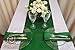 Parfair Dessin Forest Green Satin Table Runners 12 x 108 inch for Wedding Banquet Halloween Party Decoration, Bright Silk and Smooth Fabric Party Table Runner
