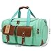 BLUBOON Weekender Overnight Bag for Women Travel Duffel Bag with Shoes Compartment Oversized Leather Weekend Carry On Tote for Girls