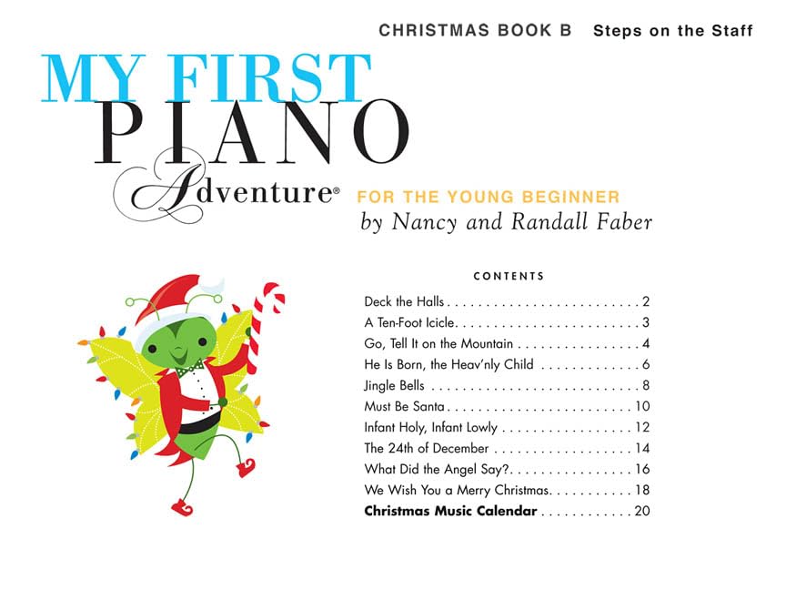 My First Piano Adventure®, Christmas - Book B