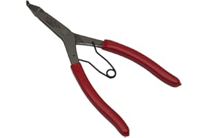 Wilde Tool G409.NP Angle Tip Lock Ring Pliers, 9 inch with Satin Finish