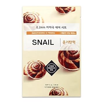 Amazon Com Etude House 0 2 Therapy Air Mask Snail 30pc Set Smoothening Firming Korean Mask Beauty