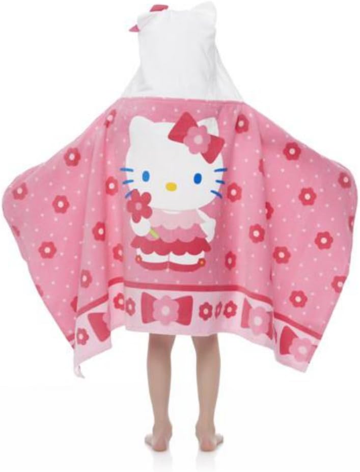 hello kitty hooded towel