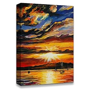 signwin Canvas Wall Art Vintage Oil Painting Canvas...