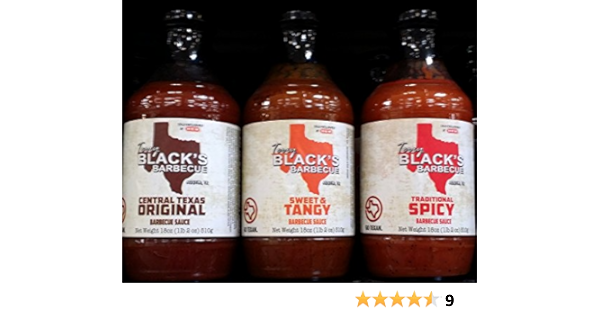 Amazon Com Terry Black S Barbecue Sauce Variety Pack Of 3 Flavors 18 Oz Grocery Gourmet Food