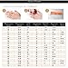 Tripmark Exquisite Ring 925 Sterling Silver Round White Sapphire Accross Diamond Jewelry Anniversary Proposal Gift Party Bridal Engagement Wedding Band Rings for Bride Women (7)