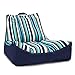 Big Joe FBA_ Captain's Float, Blue Cozumel Stripe