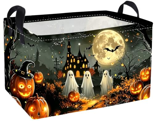 Essme Rectangular Halloween Basket