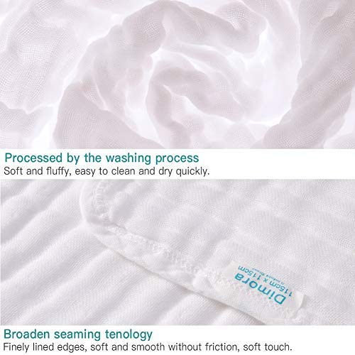 image for Dimora Baby Bath Towels, Washcolth 45.28
